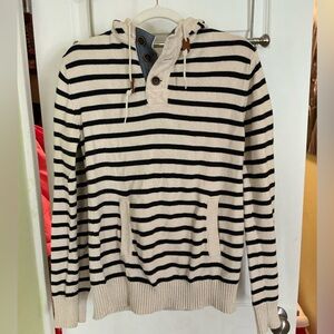 Striped Navy and Cream Women’s Sweater